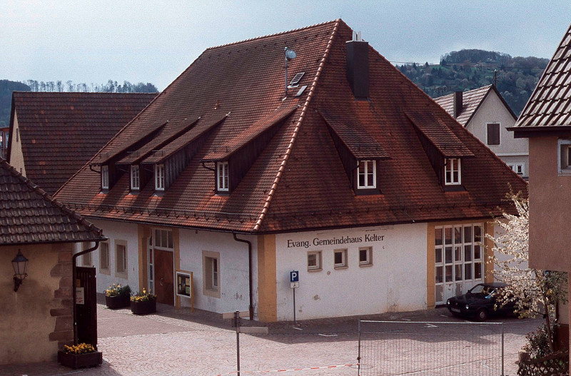 Gemeindehaus Kelter 2001 05